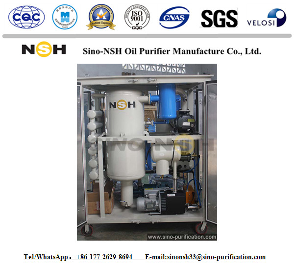 20000L/H Transformer Oil Filtration Equipment Vacuum Purifier Plant