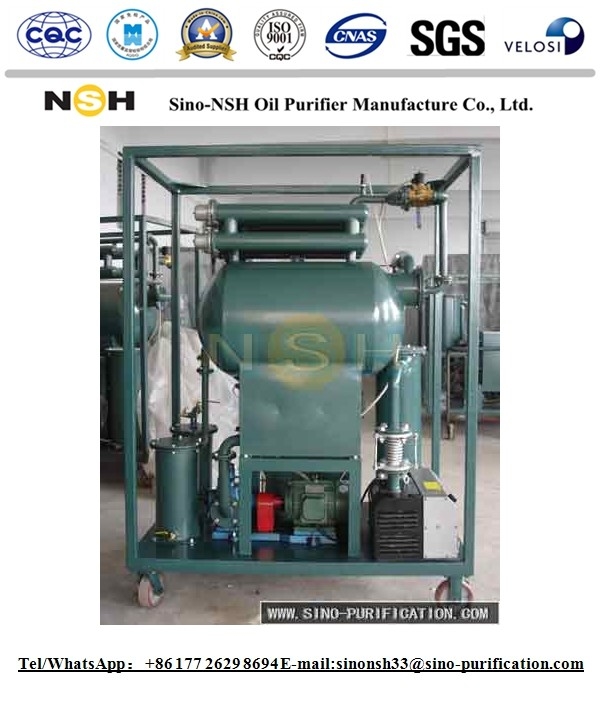 Single Stage Transformer Oil Filter Vacuum 3000L/H Purification Machine