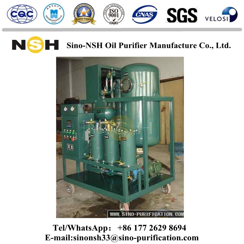 Vacuum 1800L / H Turbine Oil Purifier 27KW Lube Oil System