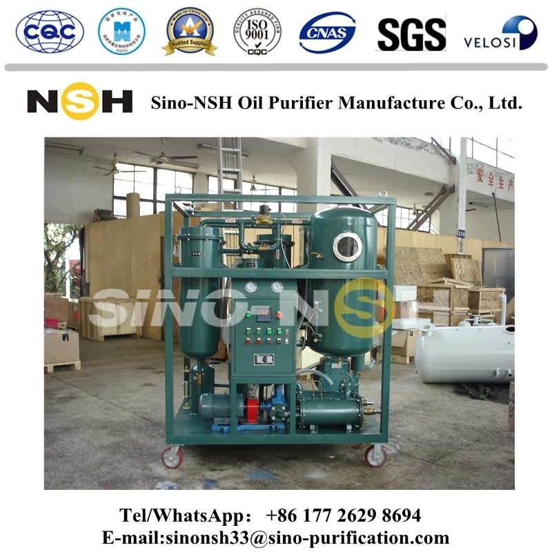 30KW Turbine Oil Purifier 3000L / H Vacuum Drying Filtration Machine