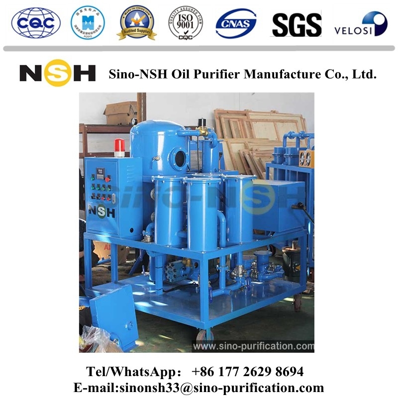 Vacuum 6000L / H Turbine Lube Oil Purifier Machine System