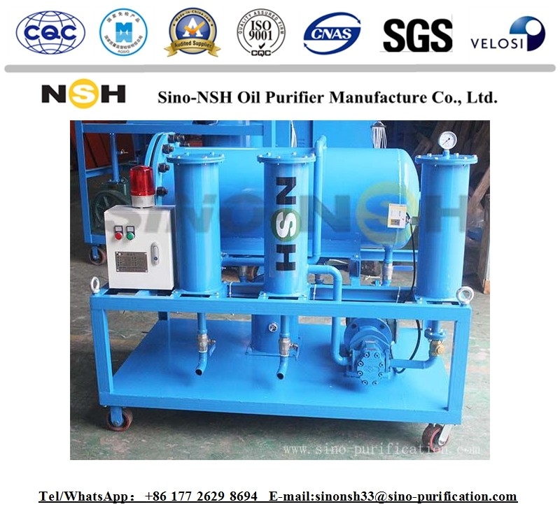 3000L/H Turbine Oil Purifier Machine 34 KW Vacuum Pump Oil Filtration