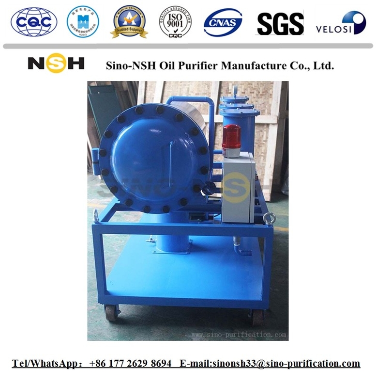 3000L/H Turbine Oil Purifier Machine 34 KW Vacuum Pump Oil Filtration