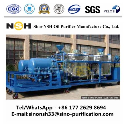 192 KW Waste Oil Regeneration Plant GER Series 10000L / H Precision Filtration
