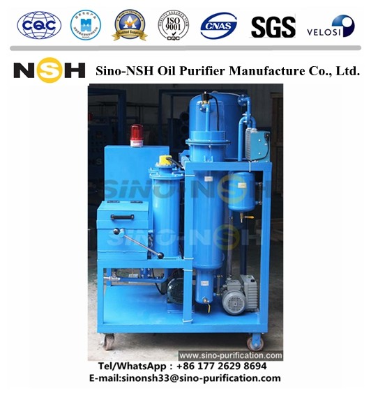 1200 liters/hour Precision Filtration Lubrication Oil Filter 600L / H Multifunction Vacuum oil purification plant