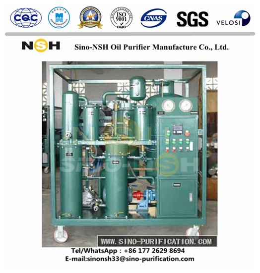LV Series Vacuum Lubrication Oil Filter 1800L / H Multifunction lubrication oil purifier
