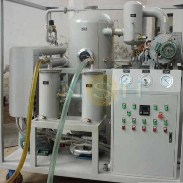 6000 Liter/Hour Intelligent Mobile Type Doule-Stage Vacuum Oil Purifier