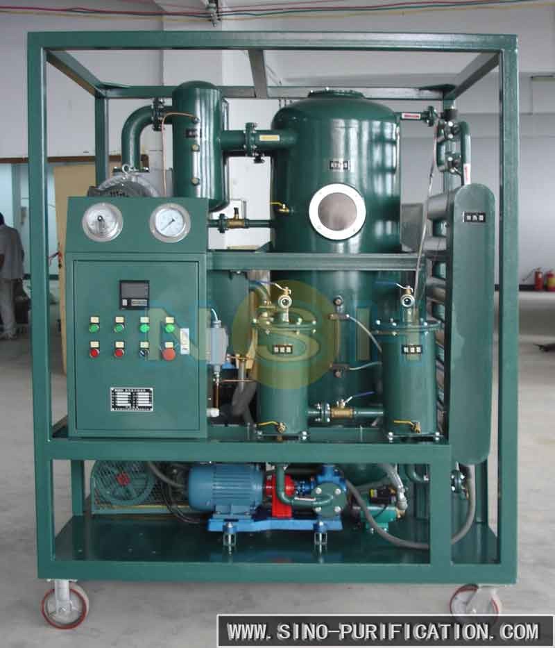 Dehydration Vacuum Oil Purifier Easy handling Max Vacuum Range ≤ 50 Low Working Noise