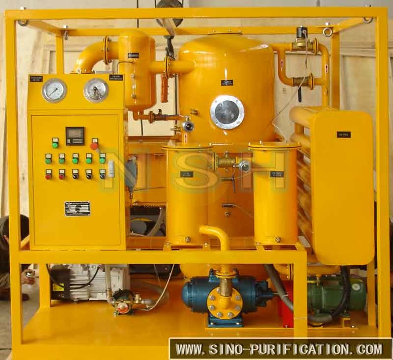 PLC Insulation Vacuum Oil Purifier  And transformer oil maintenance oil filtration oil treament oil purification