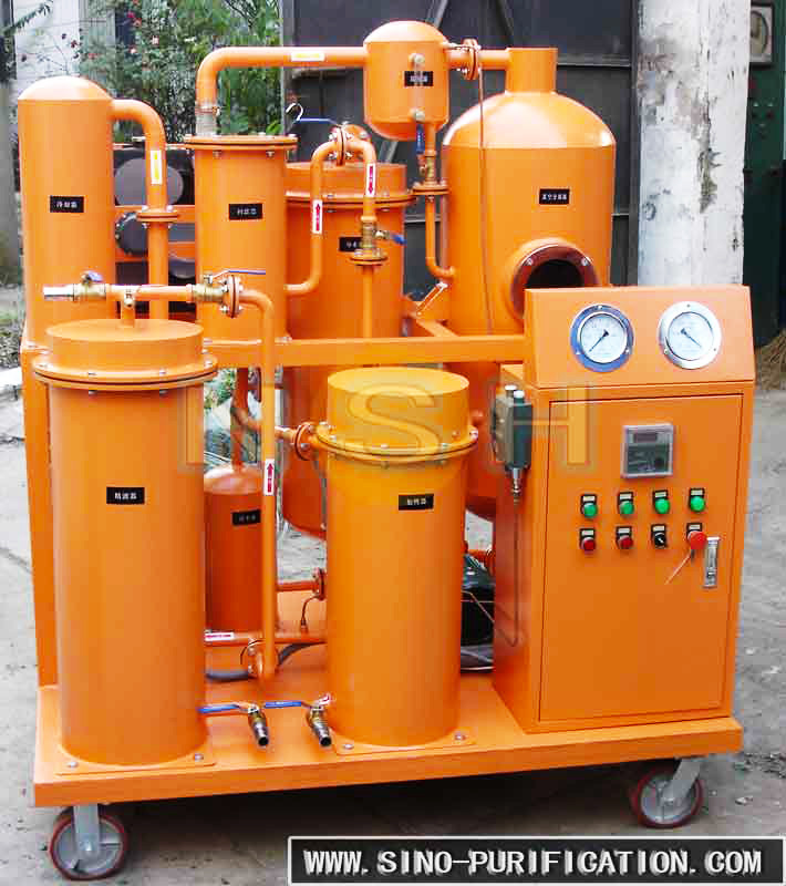 Multifunctional Lubricating Oil Purifier Oil Filtration Machine For Lube Oil