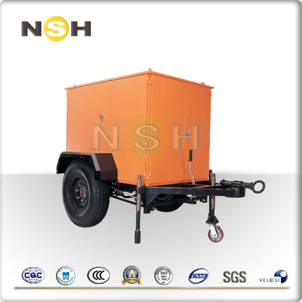 Trailer-Mounted Insulation Oil Purifier 600-18000LPH Transformer Oil Filtration Unit