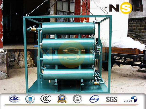Transformer Oil Regeneration Purifier Acid Removal System 380V Three-Phase Custom Color Design