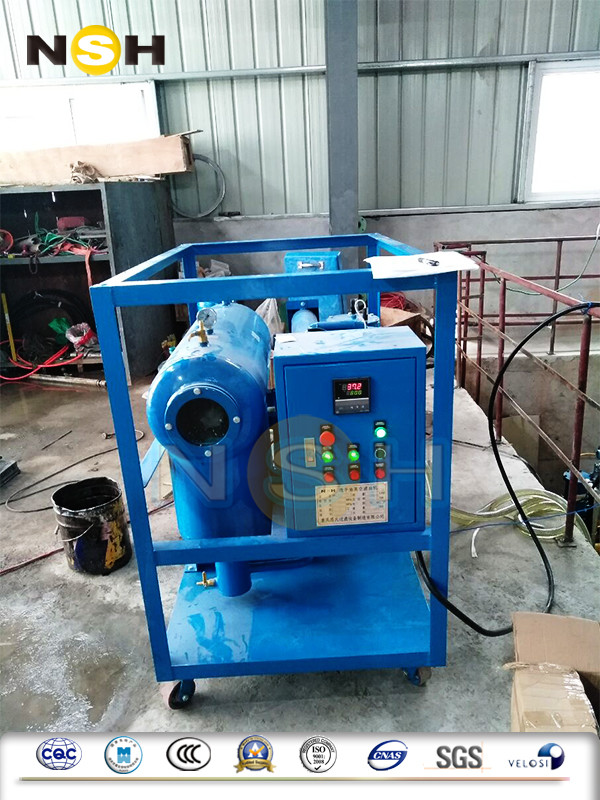 Micro Filtration Turbine Oil Purifier Vacuum Dehydration Degasification Machine
