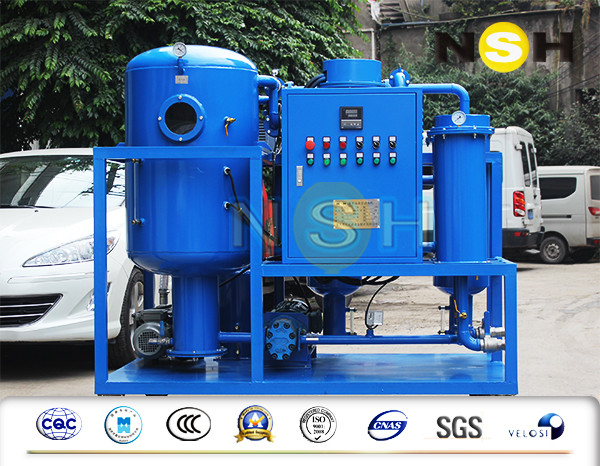 6 Grade Turbine Oil Filtration Machine , High Precision Turbine Vacuum System