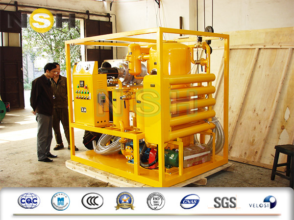 High Efficiency Two Stage Transformer Oil Purifier Waste Oil Purification Machine