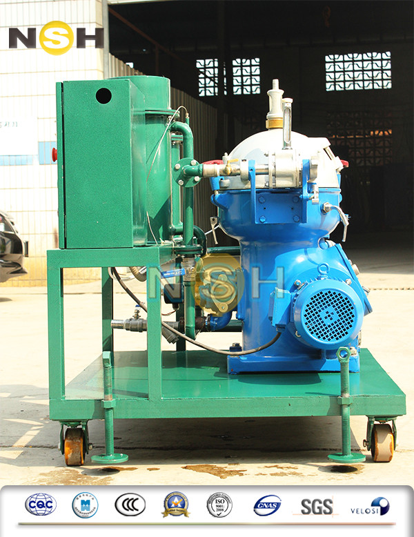 Turbine Centrifugal Oil Filter Machine , Marine Centrifugal Lube Oil Purifier