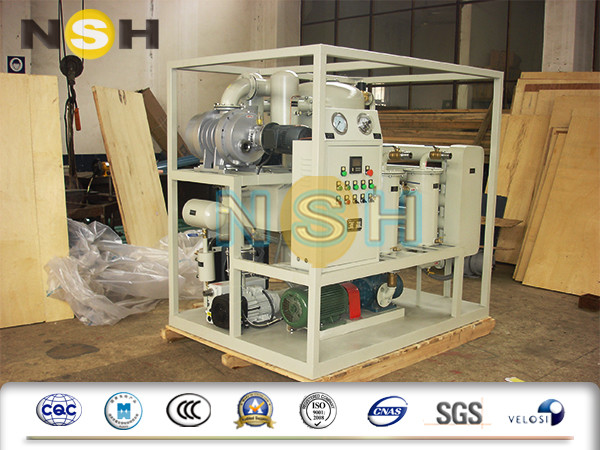 High-Voltage Insulation Oil Purifier Dehydrator Safe Operation Transformer Purification System