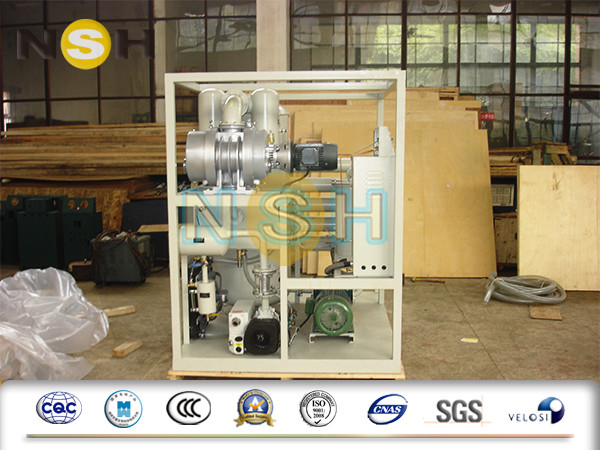 High Voltage Transformer Oil Purifier , Dehydrator Safe Operation Oil Purification Systems