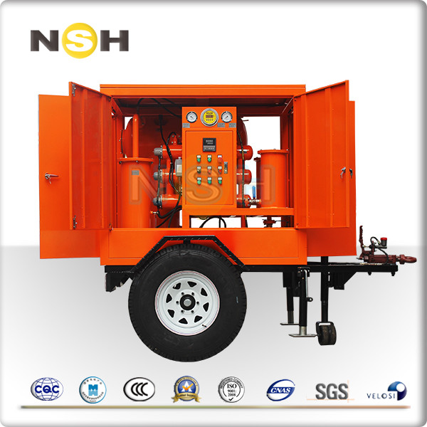 Ultra-High Voltage Trailer-Mounted Transformer Oil Filtration System 550KV-800KV Insulating Oil Treatment