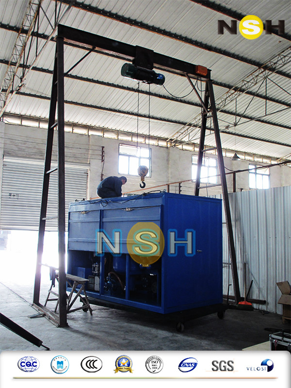 Transformer Mobile Insulation Oil Purifier Filtration Unit With Double Stage