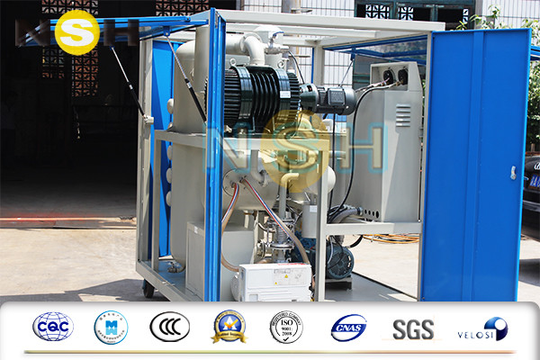 6000LPH Transformer Oil Testing Equipment Vacuum Dehydration 380V/3P/50Hz