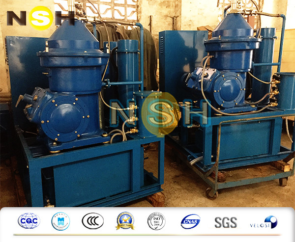 Fully Automatic Centrifugal Oil Filter Machine , Power Stations Oil Centrifugal Separator