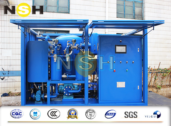 Vacuum Transformer Waste Oil Purifier And Purification Plant Light Weight
