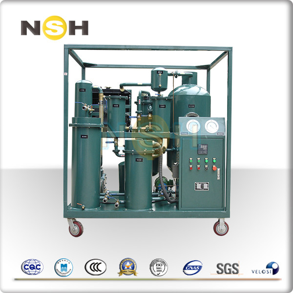 Decoloring Hydraulic Oil Cleaning Machine /  Oil Purifier Unit oil treatment oil filtering oil filtration