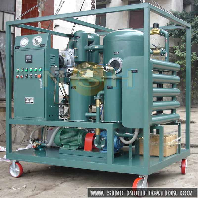 Double-Stage Vacuum Transformer Electric Oil Filtration Recycling Equipment For Power Transformer Oils, Transformer Oil Filter Machine, 1800-18000 Liter/Hour, For The Thermal Power Station Power Plant