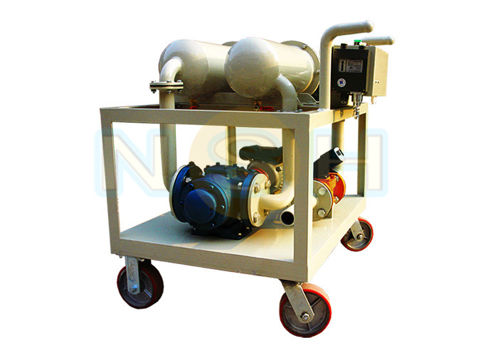 3000 Liters / Hour Lube Oil Purifier / Multi Stage Oil Cleaning Machine
