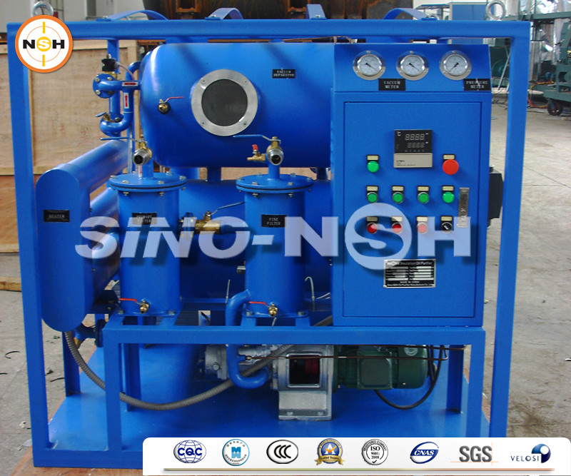 Transformer Oil Treatment Machine with Double Vacuum Tanks, Purification of Used Transformer Oil, Inductor Oil, Cableoil