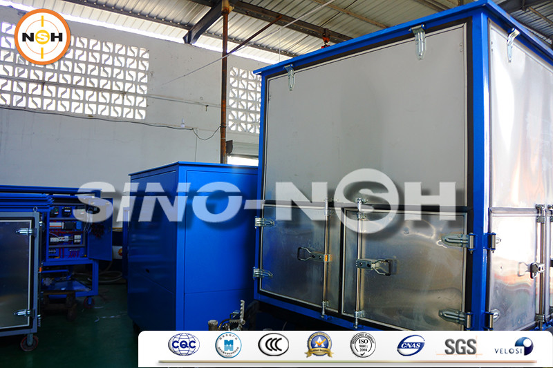 Double Stage Vacuum Transformer Oil Filtration Machine Oil Cleaning Machine