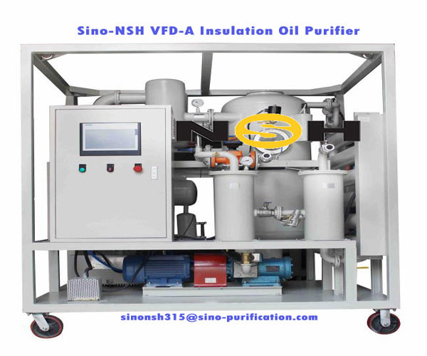 Sino-NSH VFD Series Vacuum Insulation Oil Purifier For Transformer Oil