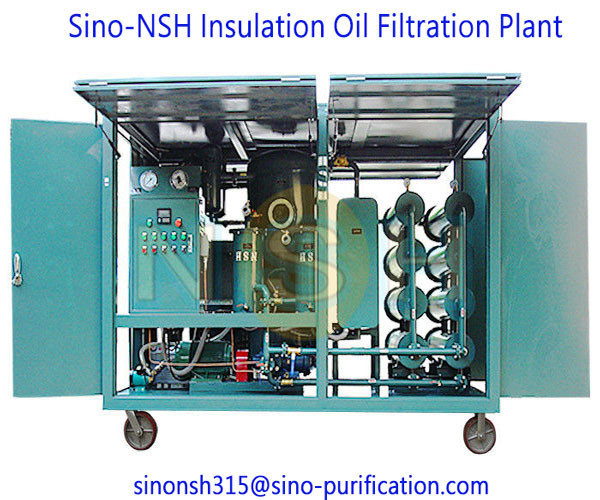 500L/Min Dehydration Vacuum Insulation Oil Purifier 380V 50HZ