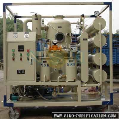 High Efficiency Vacuum Insulation Oil Purifier 380V 50HZ