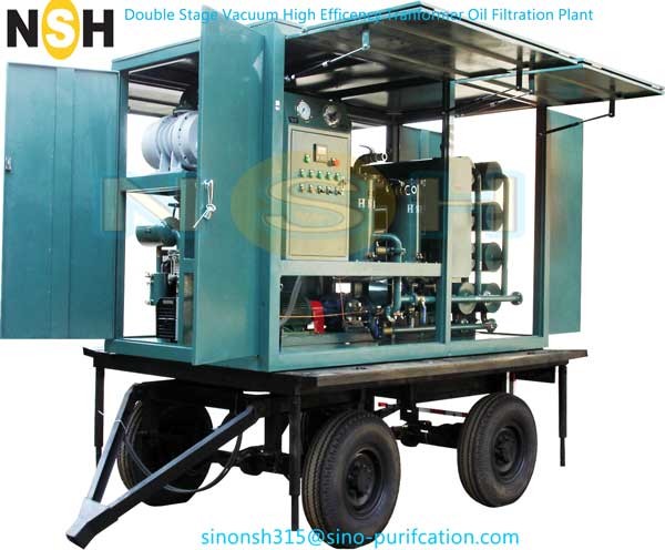 500L/Min Insulation Oil Purifier 600 Liters/H Transformer Oil Filtration Plant