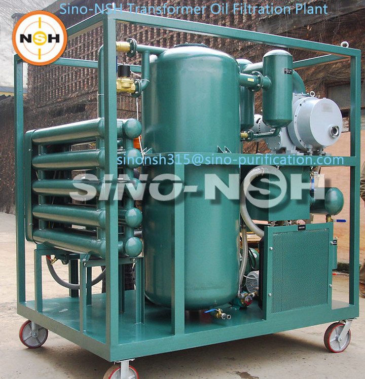 Transformer Oil Filtration Plant  Insulation Oil Purifier Double Stage High Efficiency Vavuum Oil Filtration Mahine