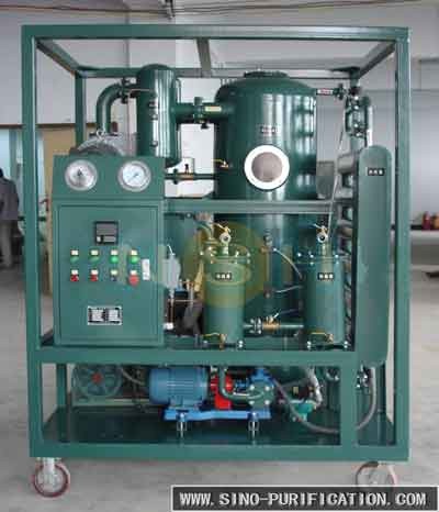 Large Capacity 29kW 1800L/H Double-Stage Vacuum Transformer Oil Purifier