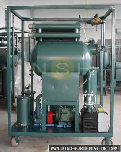 Electric Industry Used 39kW Vacuum Transformer Oil Purifier With Content Tester