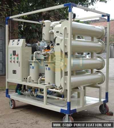 With Wheels Regeneration 29kW Vacuum Transformer Oil Purifier For Power Station