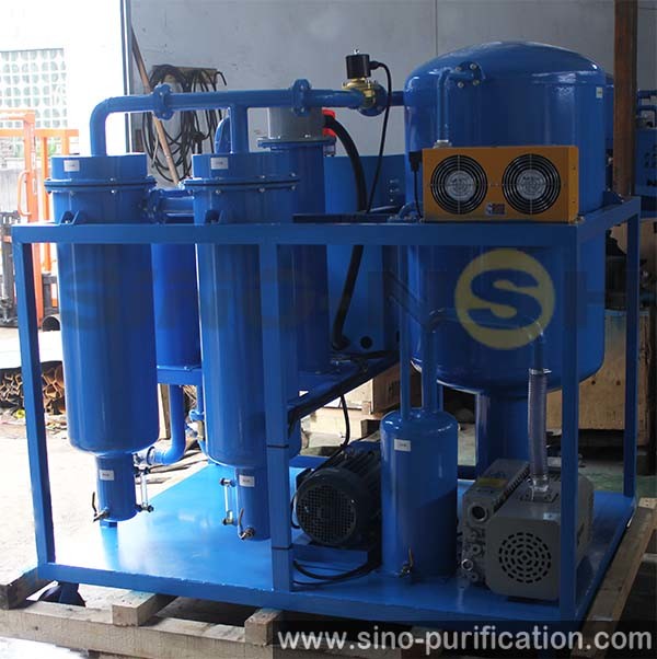 Full Automatic 18kw Dehydration Degassing Vacuum Turbine Oil Purifier