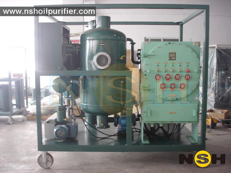 3000L/H Automatic Dehydration Double-Stage Vacuum Transformer Oil Purifier For Used Oil