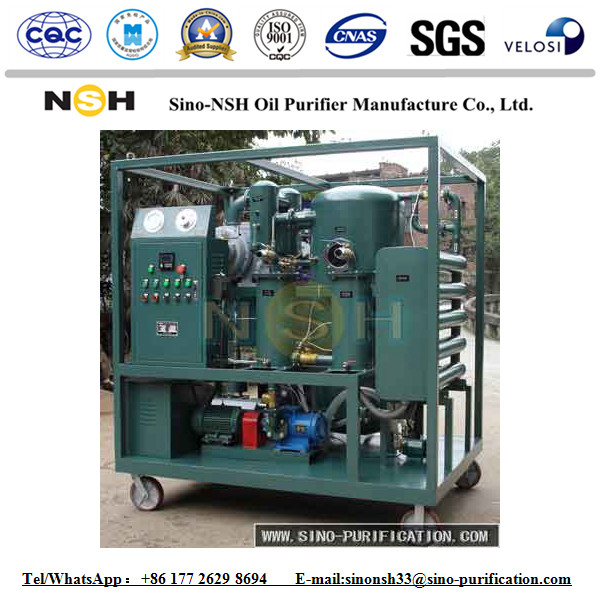 Vacuum Transformer Oil Filtration Purifier Plant 4000L/H Double Stage