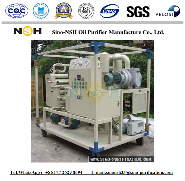 12000 L/H Transformer Oil Filtration Equipment 380V Vacuum Purifier Plant