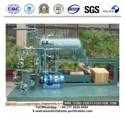 2000L / H Oil Water Separator 81 KW Used Oil Regeneration System