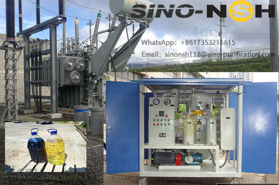 On-Line Oil Filtration And Continuous Operation Double-Stage Vacuum Transformer Oil Purifier