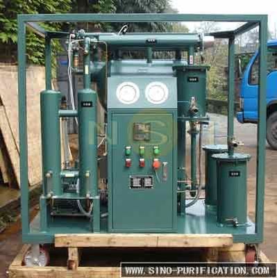 Vacuum 600L/H Transformer Oil Purifier Double Stage Dielectric Oil Filter