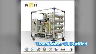 Transformer Oil Purifier 7KV BDV PPM Water